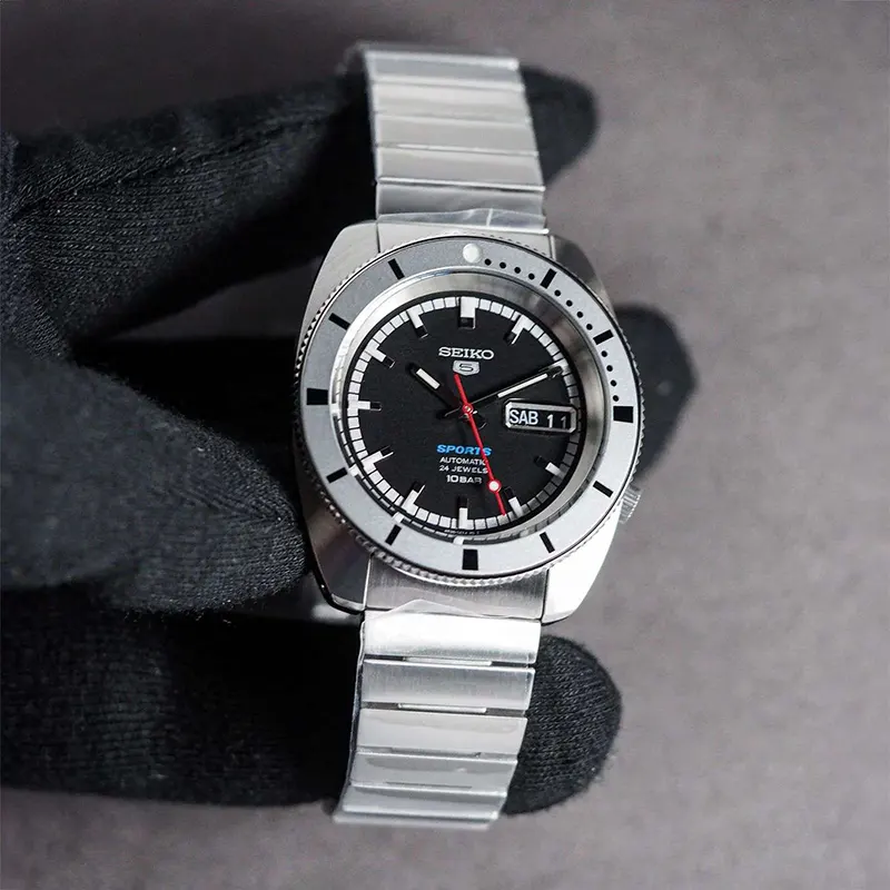 Seiko 5 Sports Heritage Kamen Ride LIMITED EDITION  Men's Watch- SRPL05